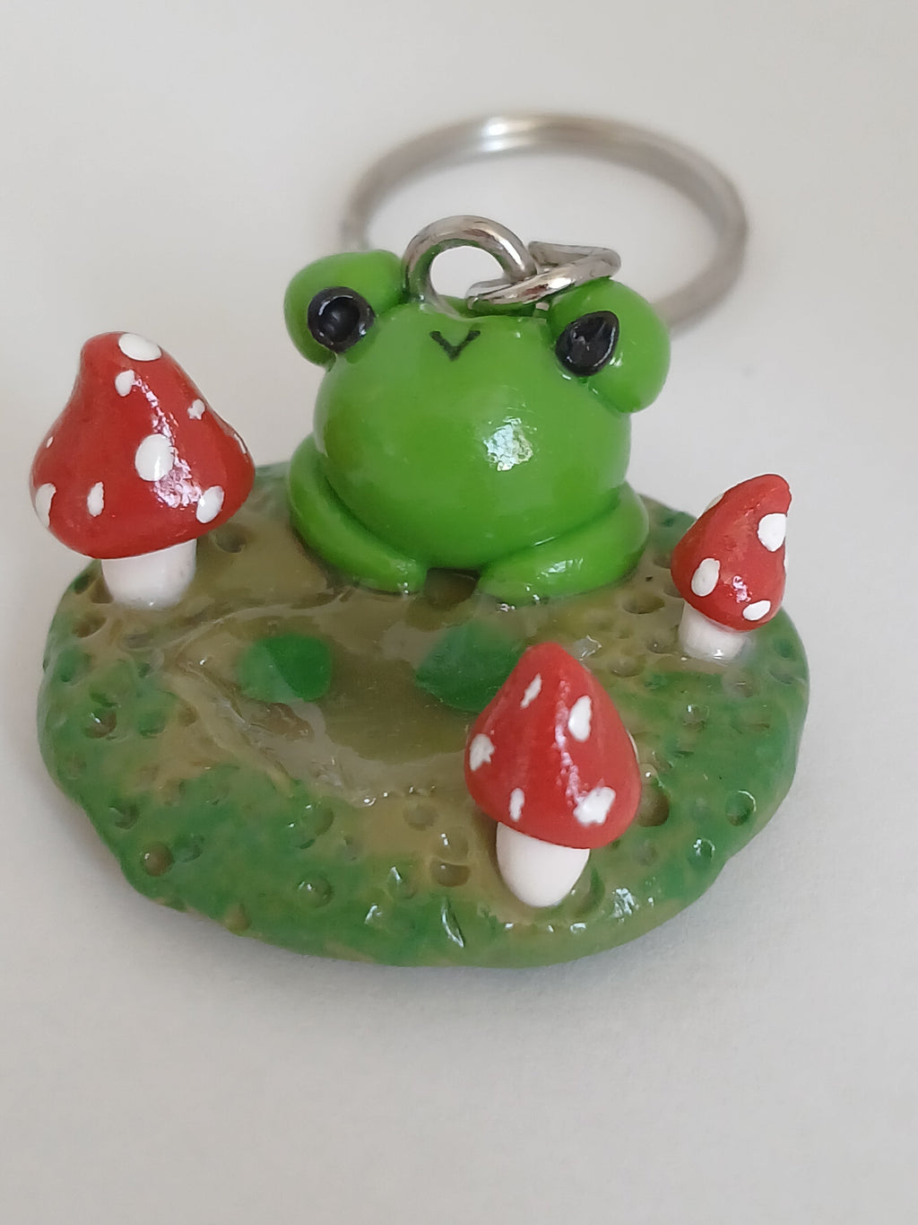 Frog keychain
