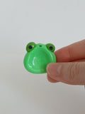 Frog worry stone and keychain