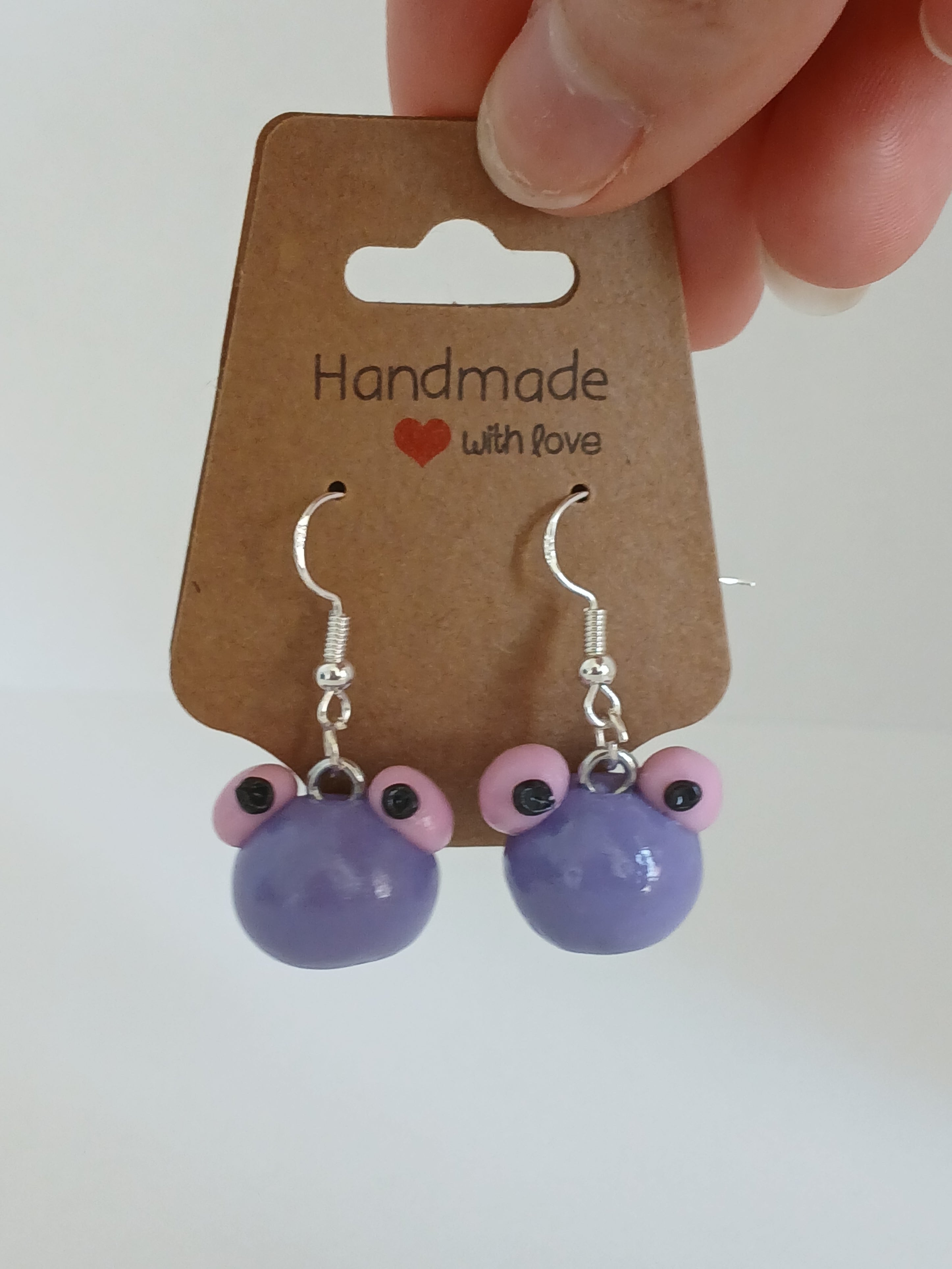 Frog earrings