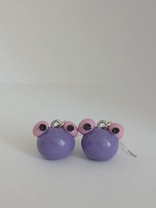 Frog earrings