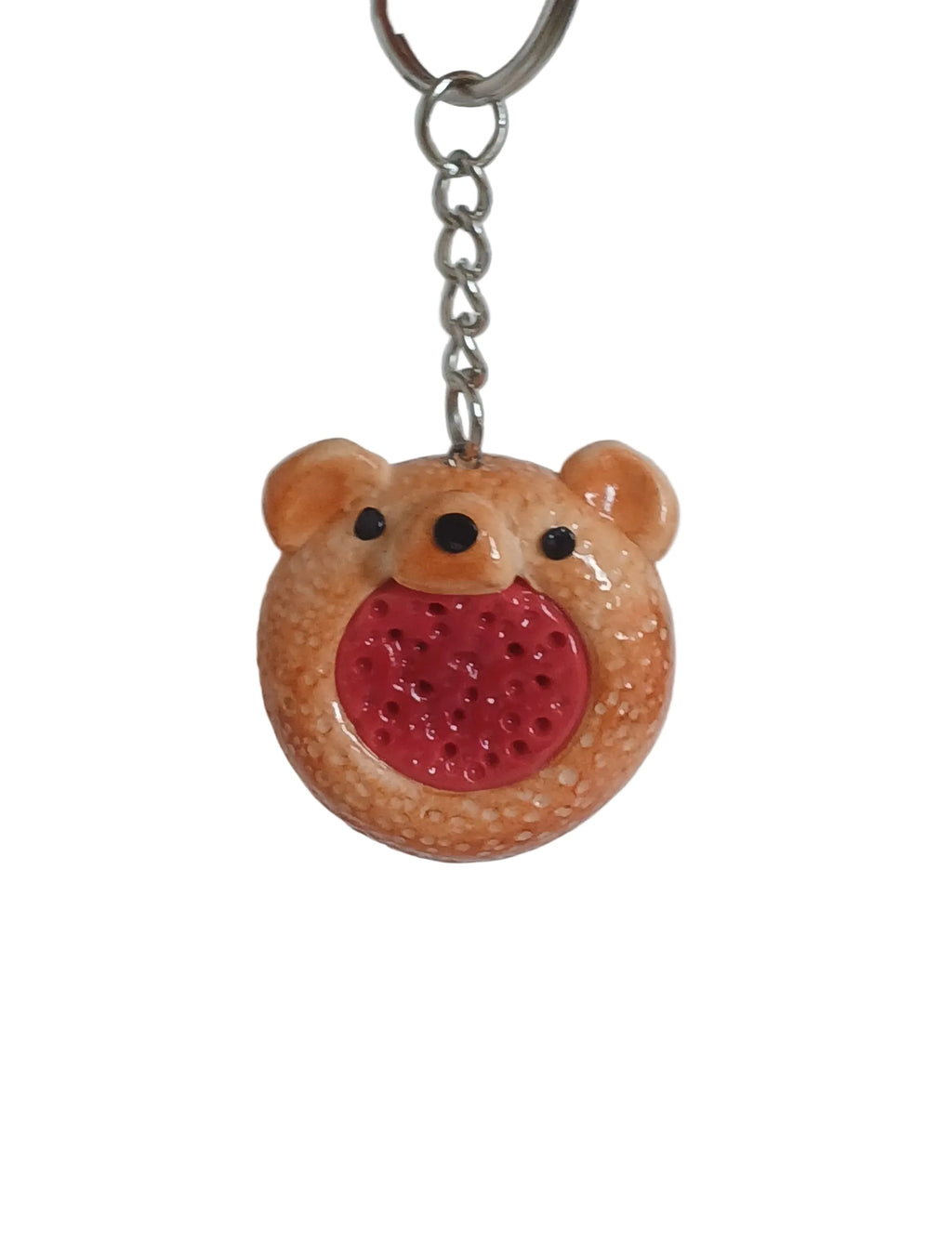 Bear tart keychain