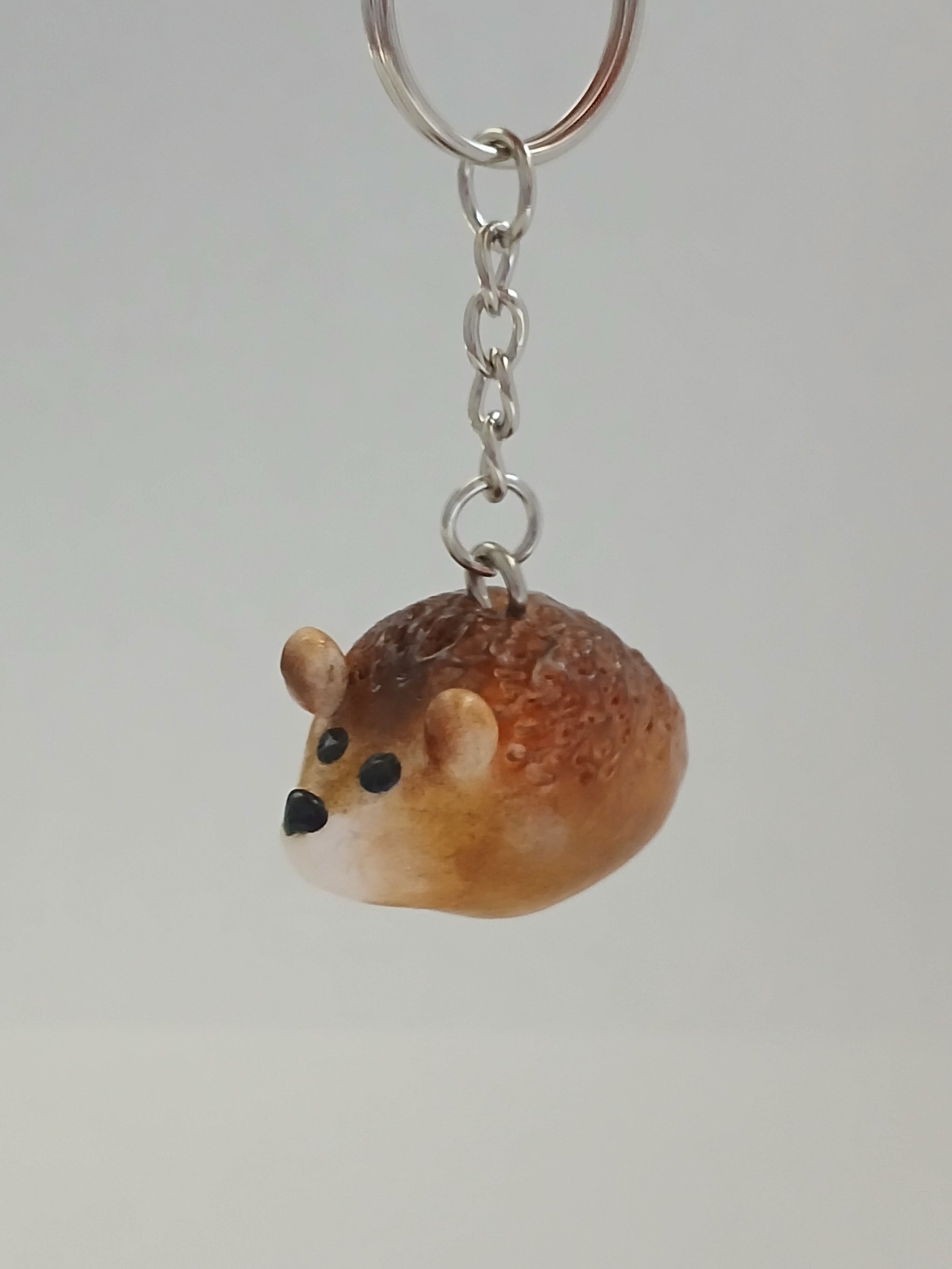 Hedgehog Keychain