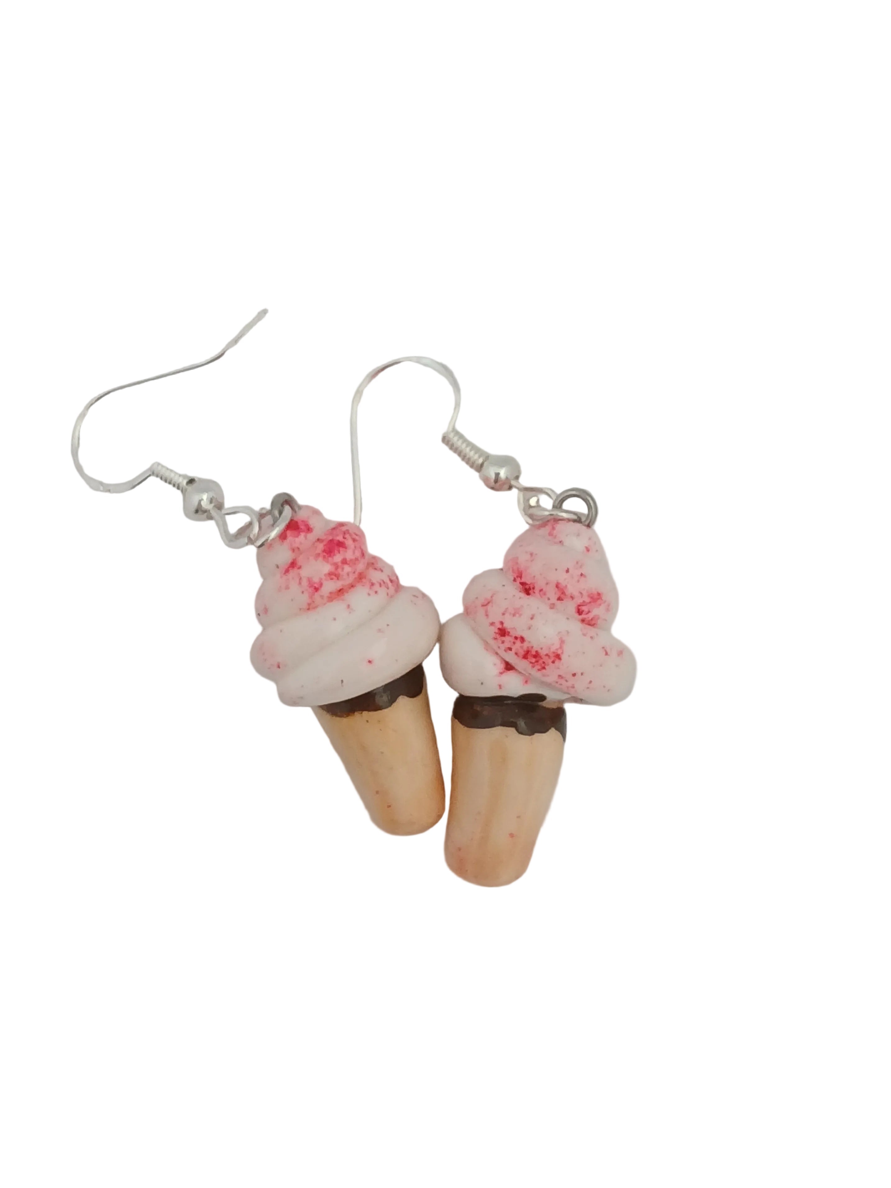Ice cream earrings
